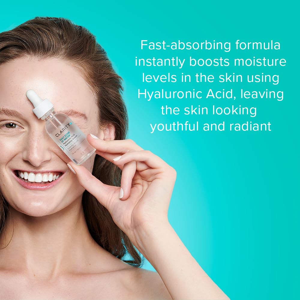 ClarityRx Daily Dose Of Water Hyaluronic Acid Hydrating Serum, 1 Fl Oz